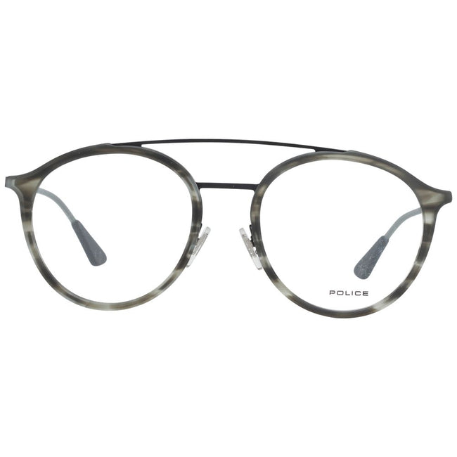 Police Grau-Metallische & Kunststoff-Brille (Gestell)