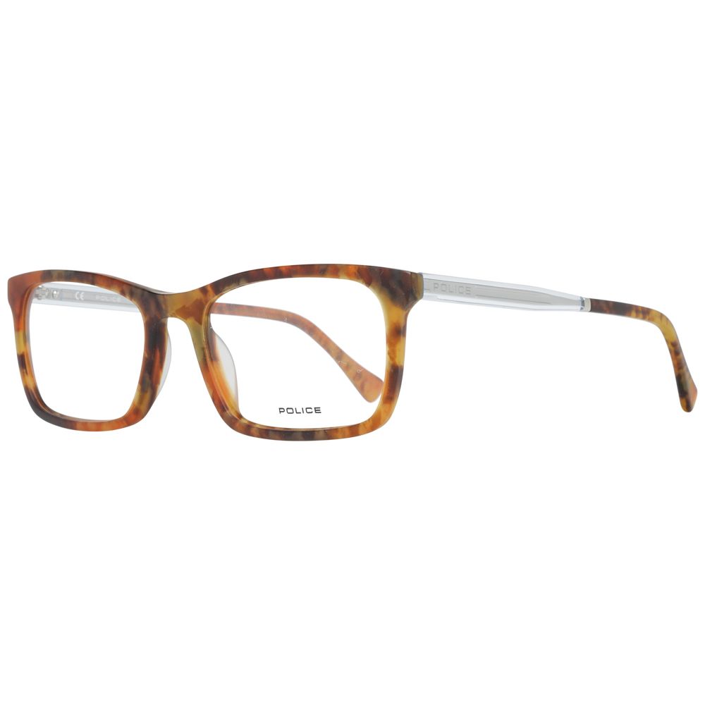 Police Braune Kunststoffbrille (Fassung)