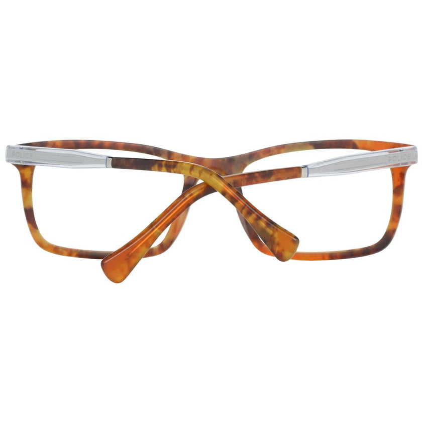 Police Braune Kunststoffbrille (Fassung)