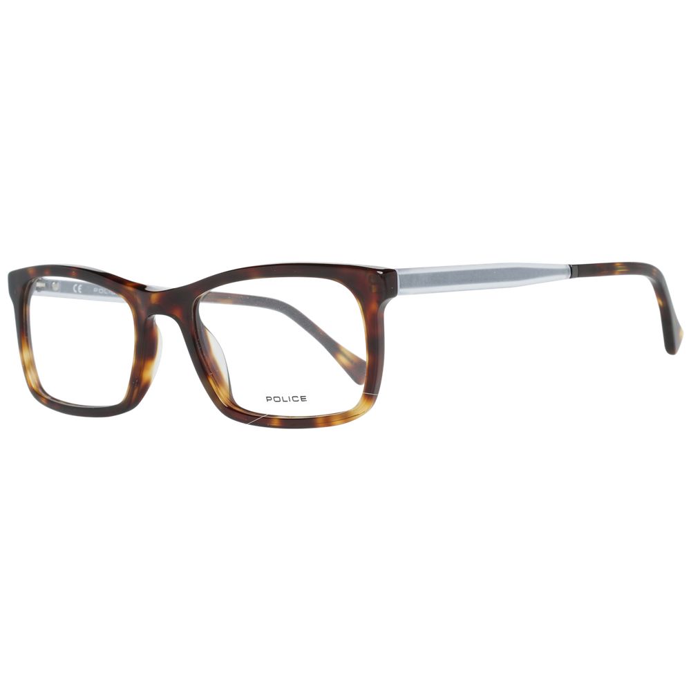 Police Braune Kunststoffbrille (Fassung)