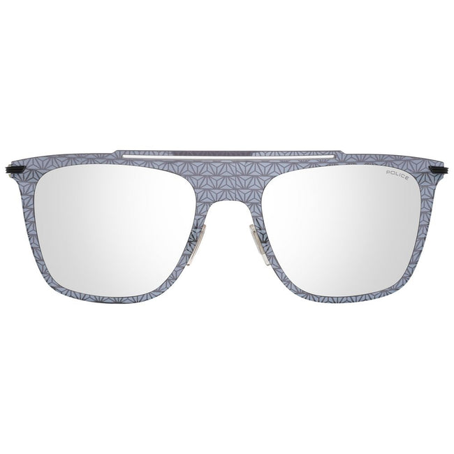 Police Graue Sonnenbrille aus Kunststoff