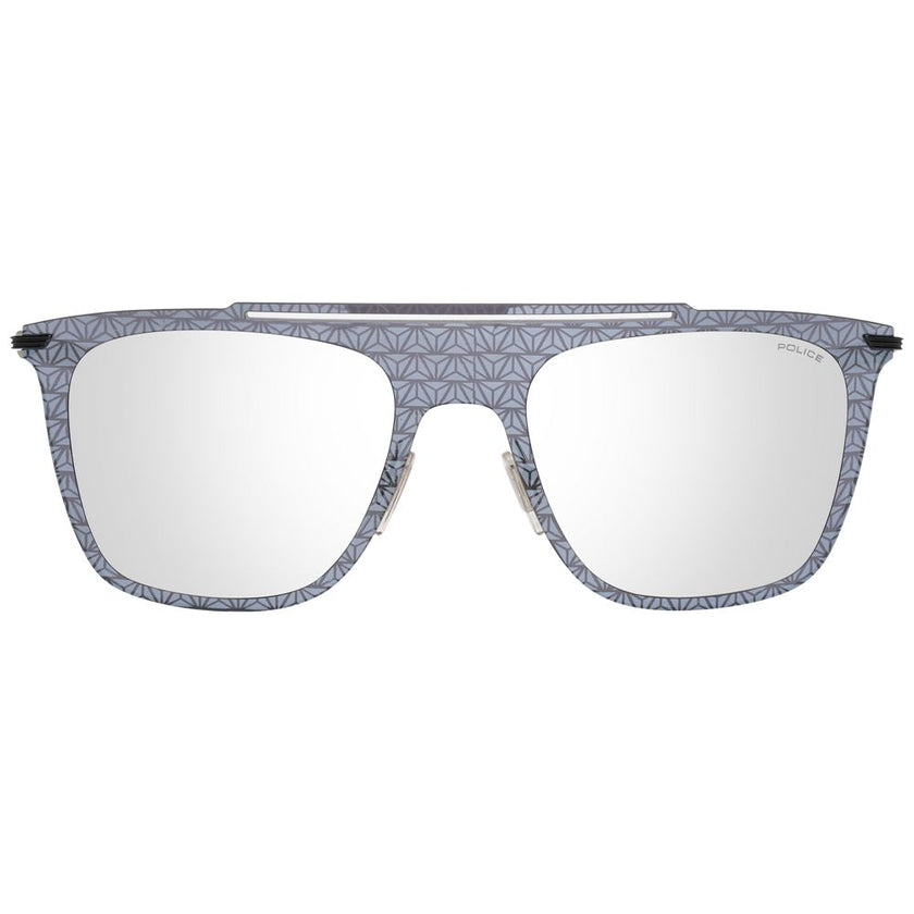 Police Graue Sonnenbrille aus Kunststoff