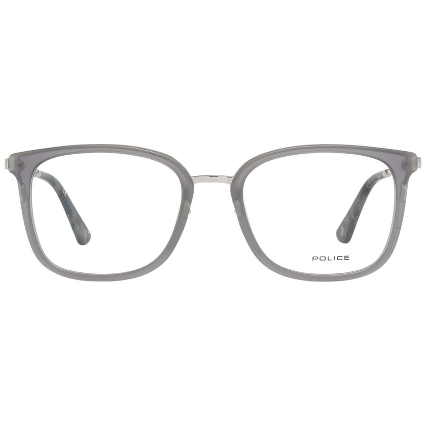 Police Grau-Metallische & Kunststoff-Brille (Gestell)