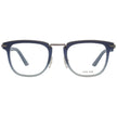 Police Blaue Brille aus Metall & Kunststoff (Fassung)