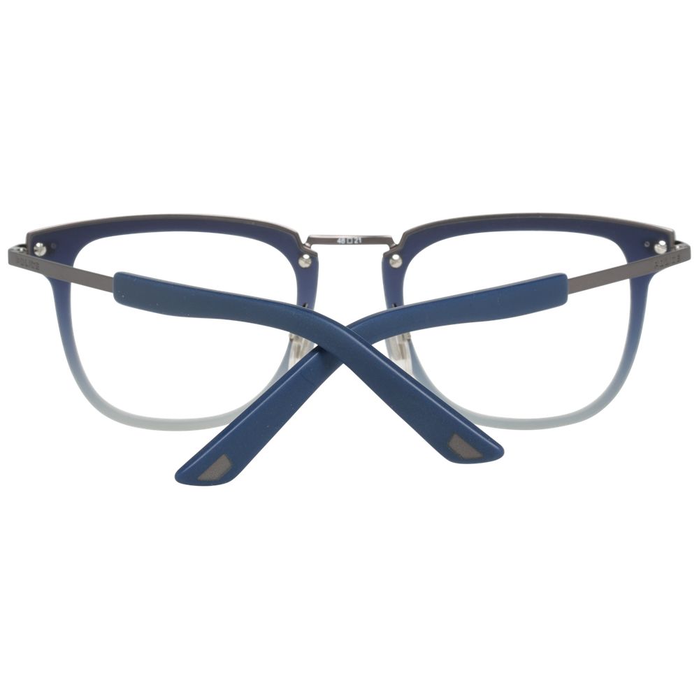 Police Blaue Brille aus Metall & Kunststoff (Fassung)