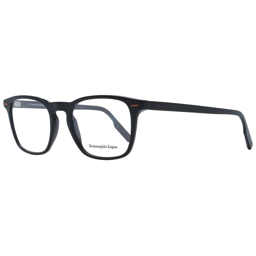 Ermenegildo Zegna Schwarze Kunststoffbrille (Gestell)
