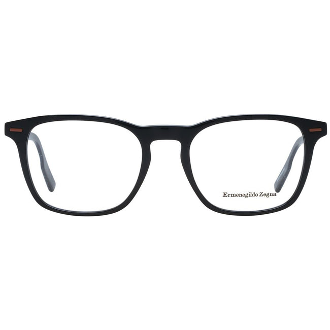 Ermenegildo Zegna Schwarze Kunststoffbrille (Gestell)