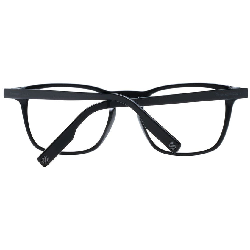 Ermenegildo Zegna Schwarze Kunststoffbrille (Gestell)