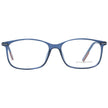 Ermenegildo Zegna Blaue Titan-Brille (Gestelle)
