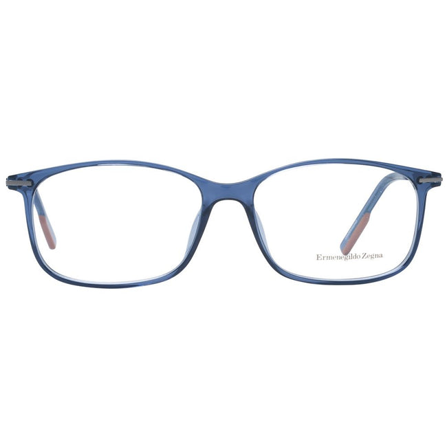 Ermenegildo Zegna Blaue Titan-Brille (Gestelle)