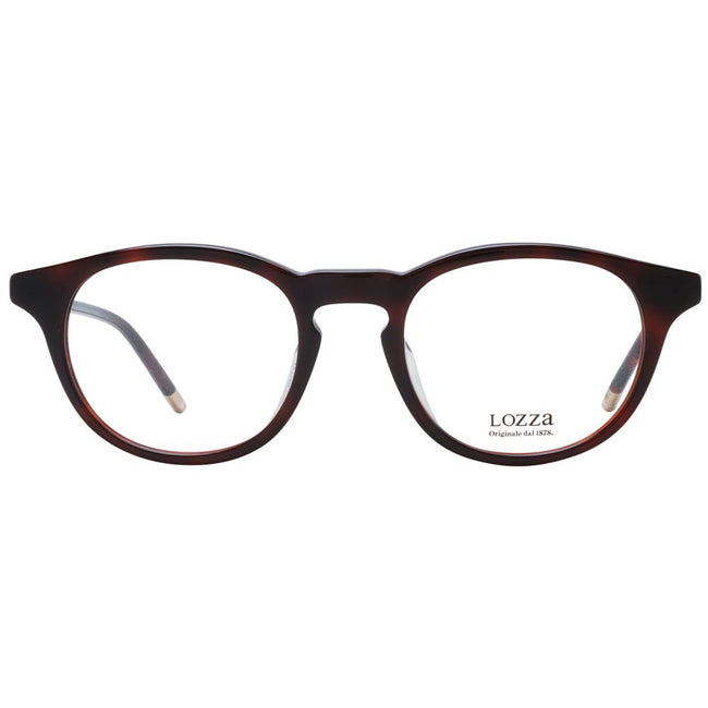 Lozza Brillenfassung aus braunem Acetat und Kunststoff
