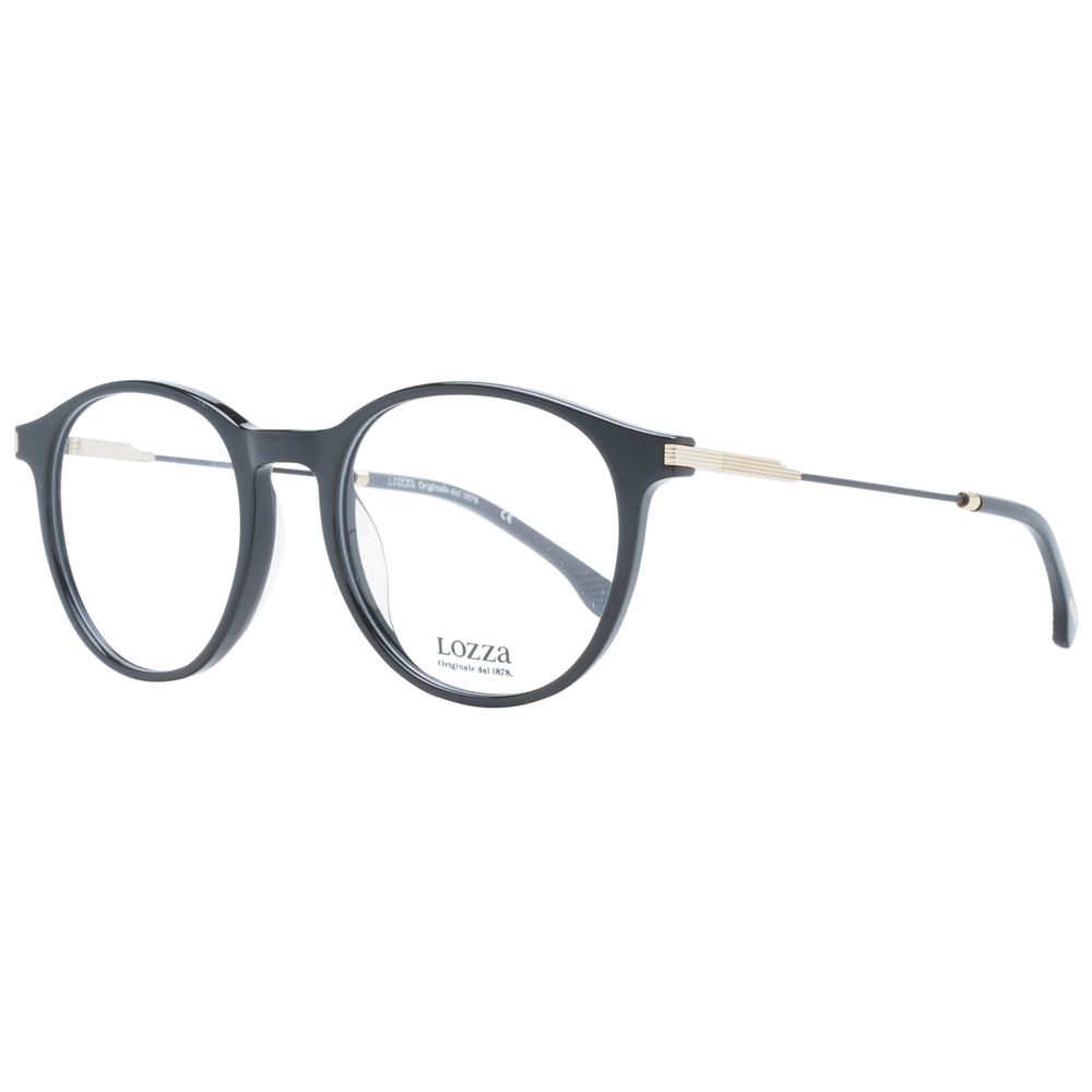 Lozza Schwarze Brille aus Azetat und Kunststoff (Gestell)