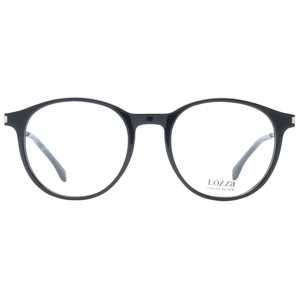 Lozza Schwarze Brille aus Azetat und Kunststoff (Gestell)