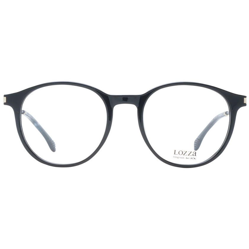 Lozza Schwarze Brille aus Azetat und Kunststoff (Gestell)