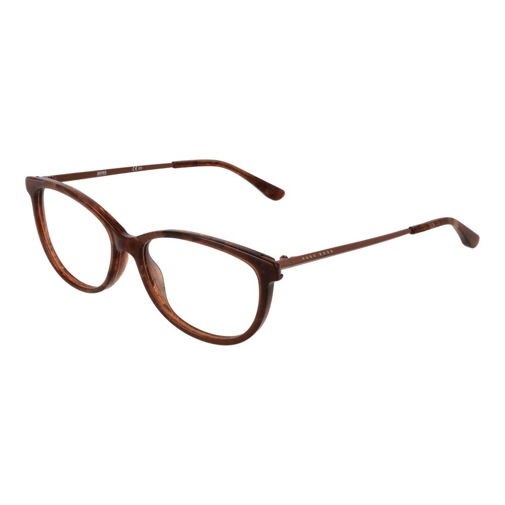 Hugo Boss Braune Brille aus Acetat (Gestell)