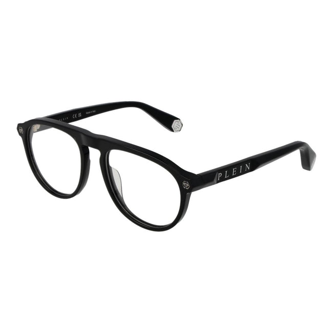 Philipp Plein Brille mit schwarzen Cellulose-Acetat-Gestellen