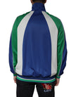 Dolce & Gabbana Multicolor Polyester Bomberjacke mit durchgehendem Reißverschluss