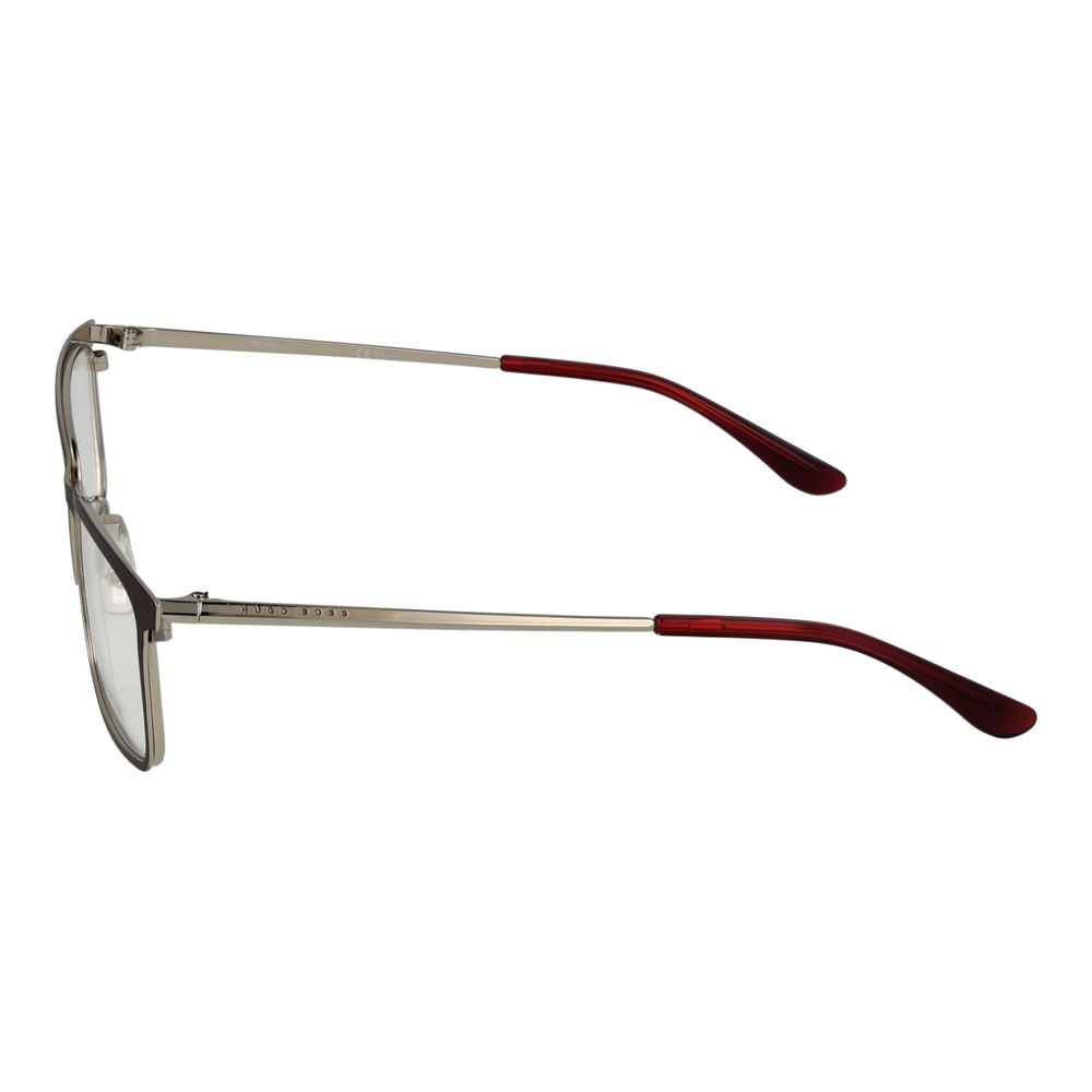Hugo Boss Stainless Steel Glasses in Burgundy (Frame)