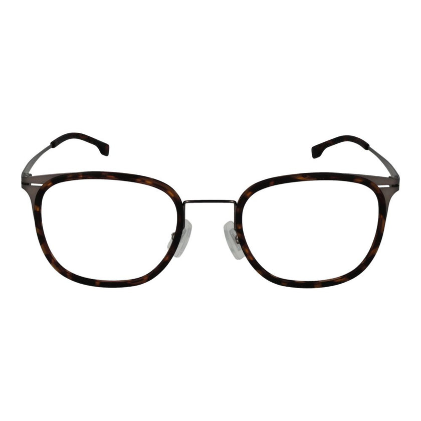 Hugo Boss Braune Edelstahl-Brille (Gestelle)