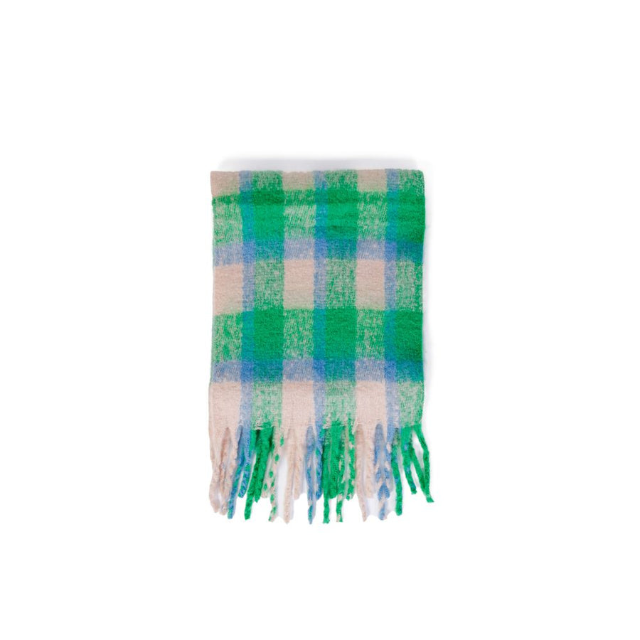 Green Polyester Scarf only