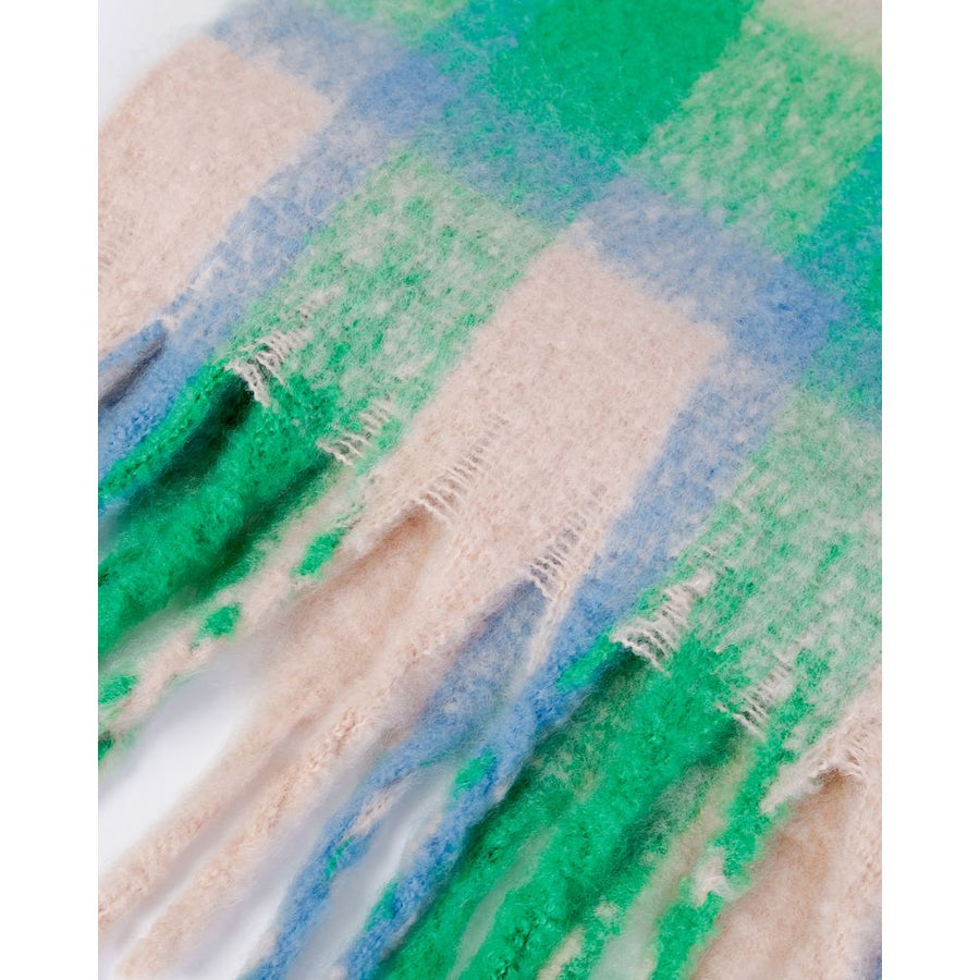 Green Polyester Scarf only