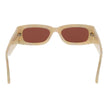 GCDS Beige Kunststoff-Sonnenbrille