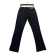 Nudie Jeans Schwarze Baumwoll-Jeans aus Denim