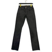 Nudie Jeans Schwarze Baumwoll-Jeans aus Denim