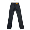 Nudie Jeans Schwarze Baumwoll-Jeans aus Denim