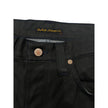 Nudie Jeans Schwarze Baumwoll-Jeans aus Denim