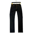 Nudie Jeans Schwarze Baumwoll-Jeans für Herren