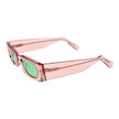 GCDS Sonnenbrille aus rosa Azetat