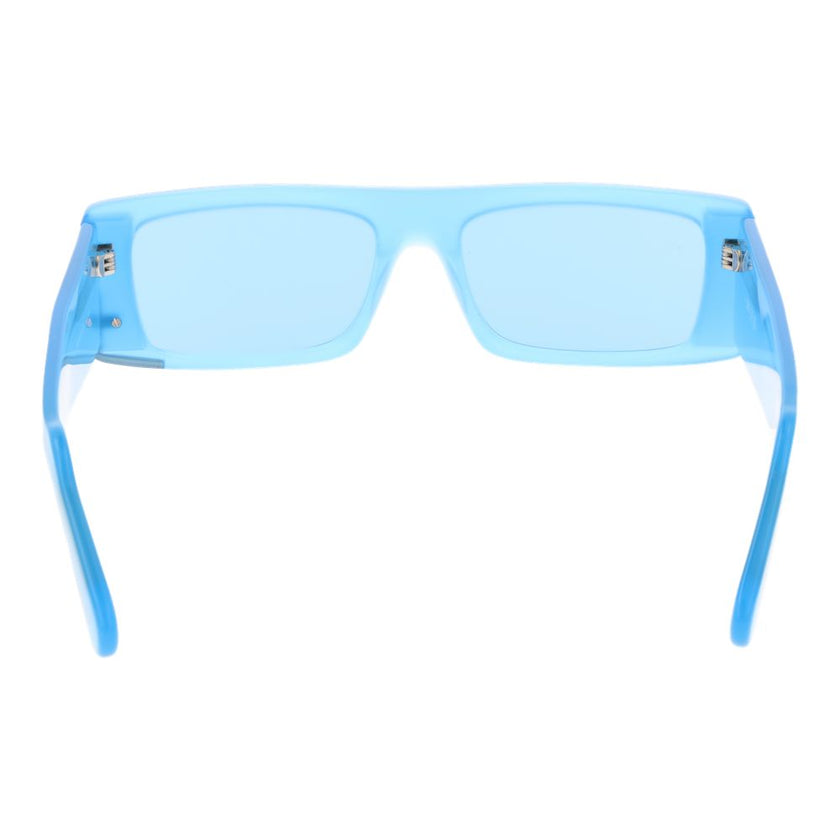 GCDS Blaue Sonnenbrille aus Kunststoff