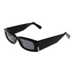 GCDS schwarze Sonnenbrille aus Azetat