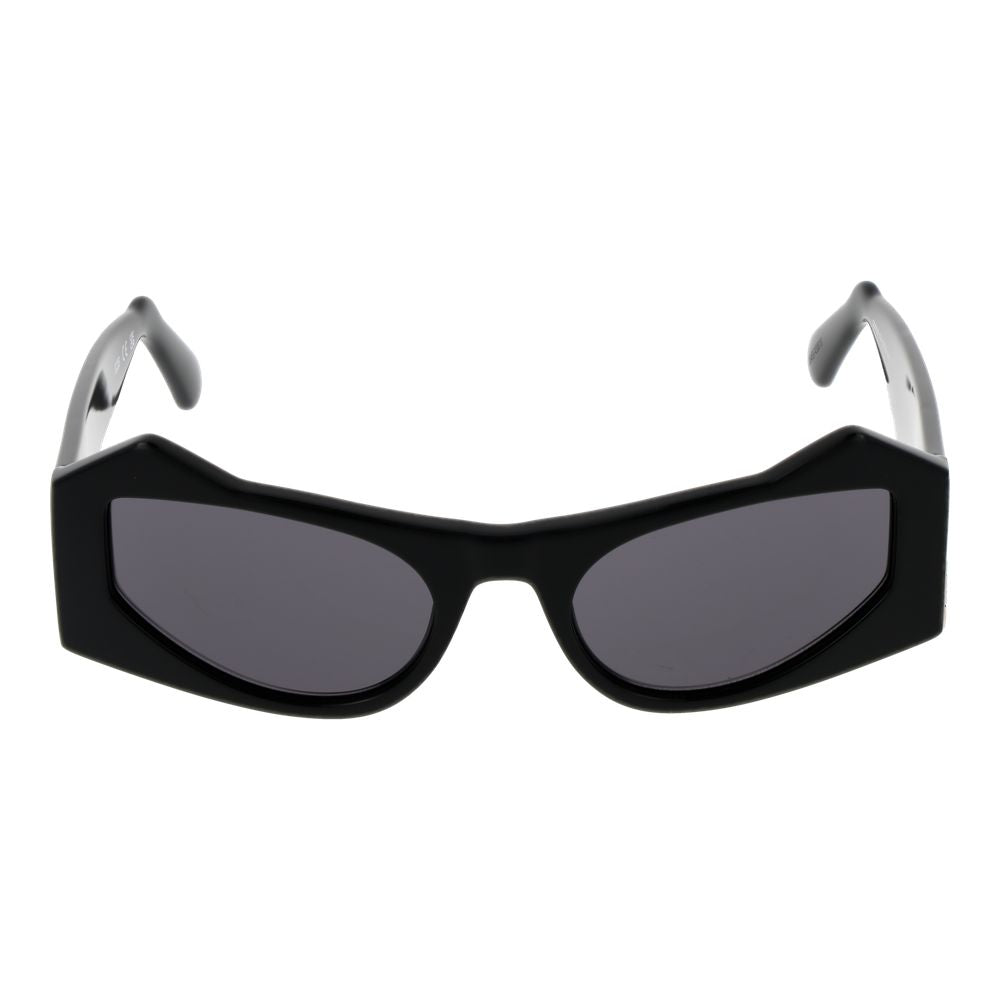 GCDS Schwarze Sonnenbrille aus Acetat