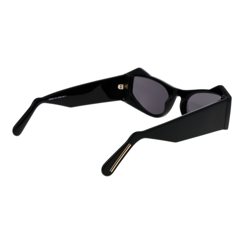 GCDS Schwarze Sonnenbrille aus Acetat