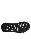 Dolce & Gabbana Schwarze Leder Nieten-Sandalen Schuhe