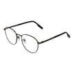 Ermenegildo Zegna Graue Titan-Brillenfassung