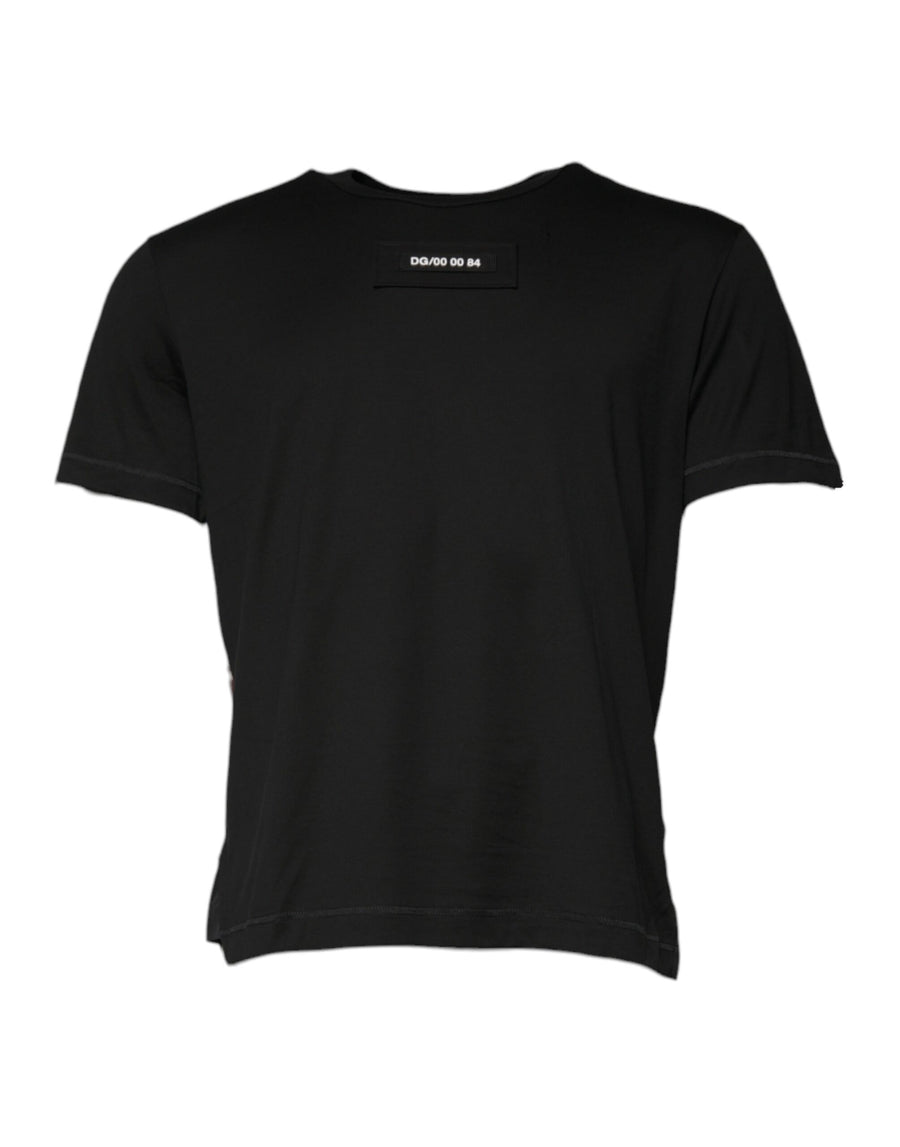 Dolce & Gabbana Multicolor Camouflage Crew Neck T-Shirt