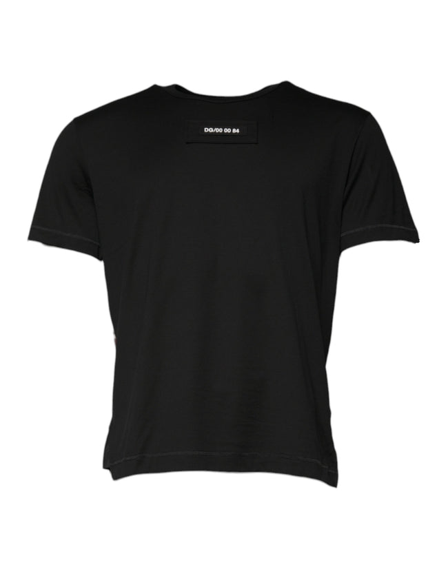 Dolce & Gabbana Rundhals-T-Shirt mit mehrfarbigem Camouflage-Muster