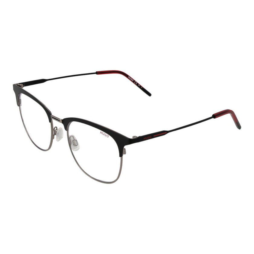 Hugo Boss Schwarze Edelstahlbrille (Gestell)