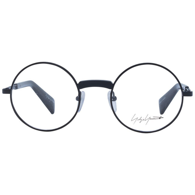 Yohji Yamamoto Schwarze Metallbrille (Gestell)