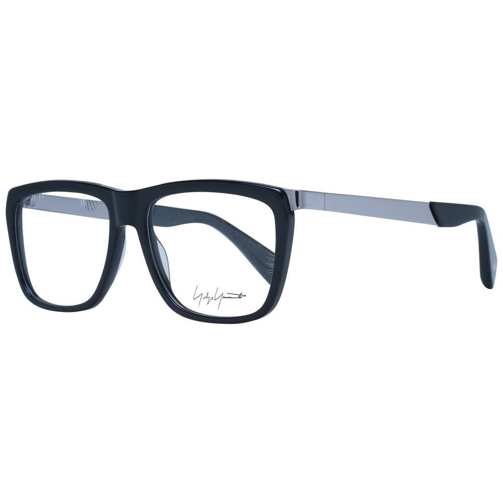 Yohji Yamamoto Schwarze Brille aus Acetat (Gestell)