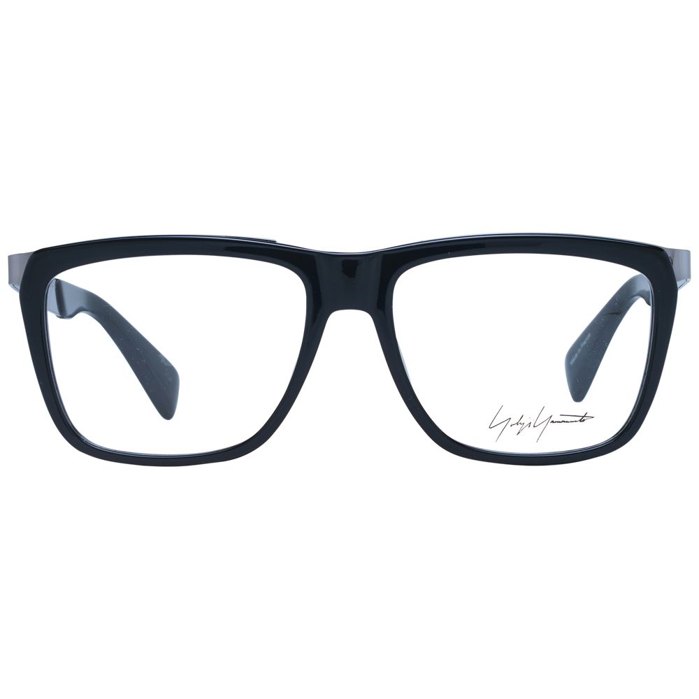 Yohji Yamamoto Schwarze Brille aus Acetat (Gestell)
