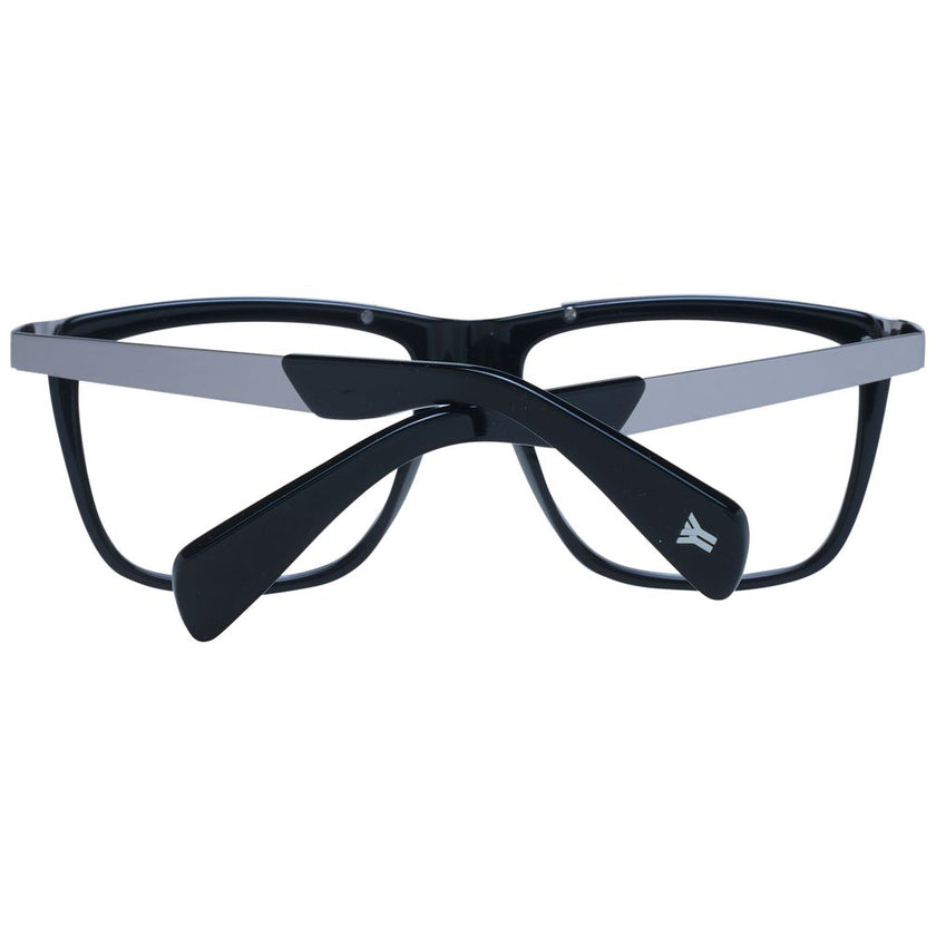 Yohji Yamamoto Schwarze Brille aus Acetat (Gestell)