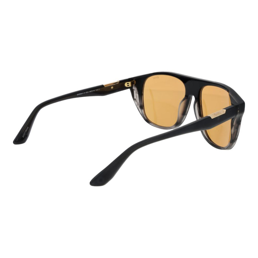 BMW Schwarze Sonnenbrille aus Acetat