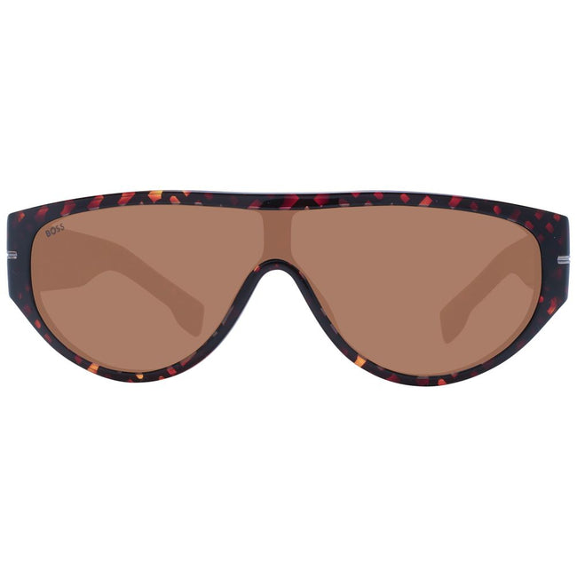 Hugo Boss Braune Eco-Acetat-Sonnenbrille