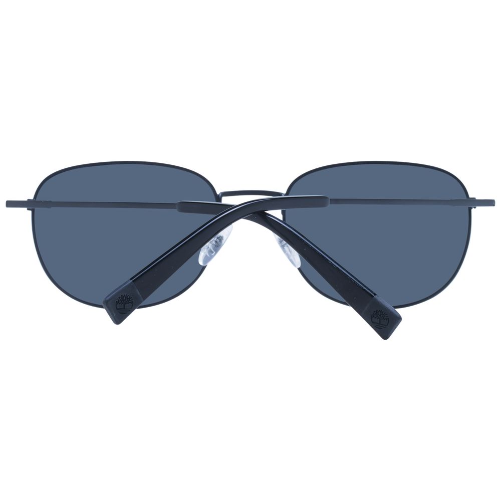 Timberland Schwarze Sonnenbrille aus Metall
