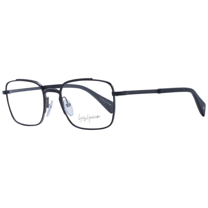Yohji Yamamoto Schwarze Metallbrille (Gestell)