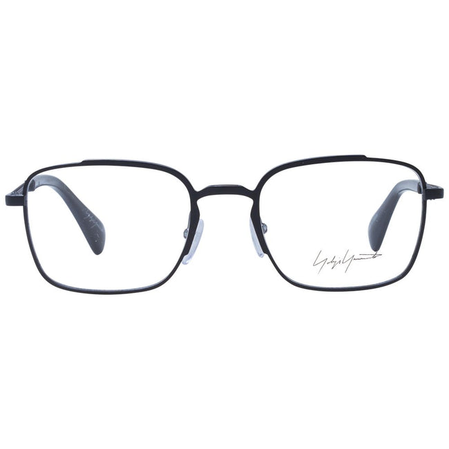 Yohji Yamamoto Schwarze Metallbrille (Gestell)